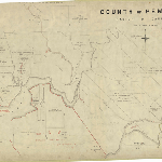 Cover image for Map - Pembroke 51 - parish of Carlton, Carlton Rv, Norfolk Bay, Chaseys Ck, Connelly's Ck, surveyor George Whitlock, landholders WATERSON J, HILL R, MCGINNESS W, WARNER WE & MCGINNESS E, MCGINNESS H, MCGINNESS J, C L SCHOOL RESERVE and ors