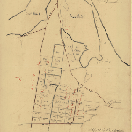 Cover image for Map - Wellington 16 - parish of Horton, supplied by local authorities to show wards under Local Government Act 6th EdwVII No.31, including Black River, West and East Inlets and various landholders