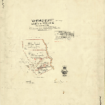 Cover image for Map - Wellington 27 - parish of Shekleton, Wynyard Estate, Table Cape road, Blackberry Creek and various landholders - surveyor FE Windsor