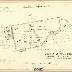 Cover image for Map - Wellington 55 - parish of Togari, various landholders