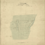 Cover image for Map - Westmorland 7 - parishes of Sillwood and Adelphi, copied from a plan belonging to Mr Reibey, Liffey River, Penny Royal Swamp, various landholders - surveyor Sharland