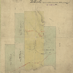Cover image for Map - Westmorland 9 - Shannon River, various landholders - surveyor WS Sharland (Field Book 889)