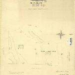 Cover image for Map - Buckingham 117 - parish of Bedford, various landholders including road to Glaziers Bay and partly bordered by Lovett township - surveyor W Tully landholder KEDDIE A