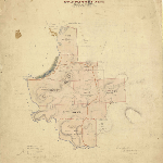 Cover image for Map - Westmorland 46 - parish of Yangena, Upper Lake River, Arthur's Lake, various landholders - surveyor H Percy Snell