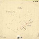 Cover image for Map - Buckingham 123 - parish of Hobart, plan including various landholders compiled to determine position of land purchased by Lady Franklin opposite the New Town Rivulet and partly bordered by Humphrey Rivulet - surveyor Hall landholder HULL G