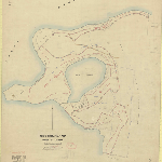 Cover image for Map - Westmorland 83 - parish of Liamena, Great Lake, Lake Elizabeth, Burney Rivulet and various landholders - surveyor CE Radcliff (Field Book 2215)