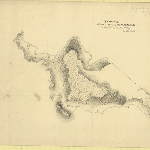 Cover image for Map - Cornwall 23 - parishes of Evandale and Breadalbane, North Esk River, and Camden Valley, and various landholders, Surveyor Wilkerinson landholders MC LEOD D, CAMPBELL C,