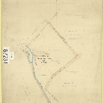 Cover image for Map - Cornwall 66 - parish of Perth, South Esk River, Mill Race, Norfolk Plains, to Perth Road, road from Fenton Ford and various landholders, Surveyor John Brown,