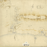 Cover image for Map - Cornwall 74 - Scamander River, Paddy's Island, Scamander Tier, Surveyor William Dawson