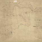 Cover image for Map - Lincoln 10 - parish of Gainsborough, Nive Rv, Kenneth lagoon, Kenneth Rvt, various landholders, surveyor H Percy Snell, field book no.501