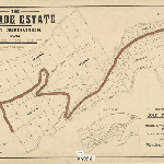 Cover image for Map - Buckingham 138 - parish of Hobart, first subdivision of Cascade Estate for sale by auction - surveyor Huckson and Hutchison landholder DEGRAVES D