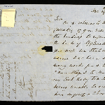 Cover image for Letter complaining about having not been assigned a servant despite applying weeks before - 29 November