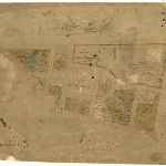 Cover image for Map - R/26A - plan of the village of Rokeby, various streets and landholders, surveyor Henry Wilkinson