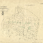 Cover image for Map - R31/C - town of Rosebery, Read, Natone, Primrose, Karlson, Evans, Morrisby, Murchison, Dalmeny Sts, Rosebery Ck, various property boundaries,