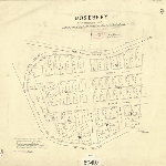 Cover image for Map - R/50 - town of Rosebery, Emu Bay railway line, various property boundaries, surveyor Wilson (field book no.1192)