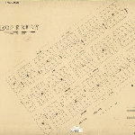 Cover image for Map - R/54 - town of Rosebery, Pillinger, Fysh, Braddon, Urquhart, Wallace, Henry, Lewis, Nicholas, Victoria, Donald Sts, various properties, surveyor Wilson (field book no.1793)