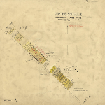 Cover image for Map - S/3A - town of Scottsdale, subdivision of Lade's estate, George, Scott, Cameron Sts, various landholders