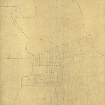 Cover image for Map - S/37 - town of Sorell, various landholders including William Hambley Snr and John Duncombe