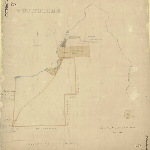 Cover image for Map - T/25 - town of Tunbridge, Allison, Smith, Kermode, Walker, Morrison Sts, Main Rd, Blackmans Rv, York Rvt, various landholders