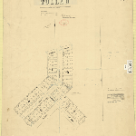 Cover image for Map - T/38 - town of Tullah, Charles, Hall, Albert, Madden Sts, various property boundaries, surveyor CA Goddard (field book no.1324)
