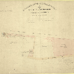 Cover image for Map - B/19 County of Monmouth, parish of Clarence, Kanagaroo Bay, Richmond Rd, road to Clarence Plains, West St, various landholders, surveyor JA Morrison