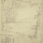 Cover image for Map - W/29 - town of Westbury, Westbury Rd, property boundaries, surveyor James Scott
