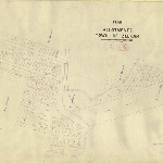 Cover image for Map - Z/6A - town of Zeehan, property boundaries (field book no.1425)