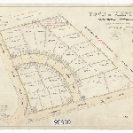 Cover image for Map - Glenorchy 9 - Town of Glenorchy - Goodwood Subdivision Section A, FB 1284