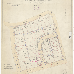 Cover image for Map - Glenorchy 10 - Town of Glenorchy - Goodwood Subdivision Section B FB 1285