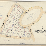 Cover image for Map - Glenorchy 34 -Town of Glenorchy - Portion of Goodwood Subdivision, G, FB 1287