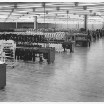 Cover image for Photograph - Patons and Baldwins Ltd - Interior of factory - Billingham - Borough of Stockton on Tees - North East England