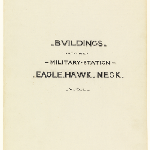 Cover image for Plan/Drawing No. 203 - buildings at Eagle hawk Neck - Commissariat Store and Guard House