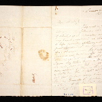 Cover image for Letter, from Simon McLean to F. Forth Police Magistrate, Campbell Town