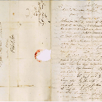 Cover image for Convict letter - Isaac Thompson to Messrs Alexander, Kerr & Co