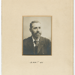 Cover image for Photograph - Portrait - Judge Clarke (Andrew Inglis Clark, 1848-1907) [Photographer - J Beattie]