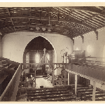 Cover image for Photograph - Holy Trinity Anglican Church, interior - Launceston.