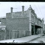 Cover image for Photograph - Waverley Woollen Mills Warehouse, 77 York St, Launceston - Half plate
