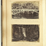 Cover image for Photograph - Cataract Bridge, Launceston, Tasmania / Photographer Alfred Winter [Album page 3, Photograph 1]
