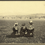 Cover image for Photograph - 3 Women at Ploughing match, Cambridge