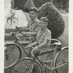 Cover image for Loney children-Tom and Robert, Sandy Bay (same as NS1298/3195). Nov 1950