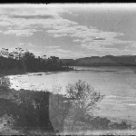 Cover image for Photograph - Pittwater area, vicinity of causeway (?)