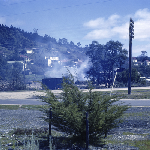 Cover image for Photograph - North-East Tasmania - Derby - panorama of township