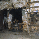 Cover image for Photograph - Cleveland - interior of 'Bald Faced Stag' - in dilapidated condition
