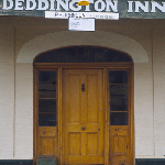 Cover image for Photograph - Deddington - front entrance -  'Deddington Inn' (since destroyed by fire)