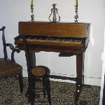 Cover image for Photograph - Hadspen - 'Entally House' - interior view of house - organ