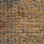 Cover image for Photograph - Nile - unidentified brick wall, possibly church - showing 'Bond' and 'English' patterns of brick-laying