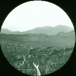 Cover image for Lantern slide - The Lodden Hilss from Mt Arrowsmith - Anson photo