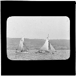 Cover image for Photograph - glass lantern slide - fishing boats