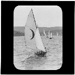 Cover image for Photograph - glass lantern slide - yachts - 'Wee Davie'