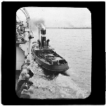 Cover image for Photograph - glass lantern slide - unidentified screw tug, possibly James Paterson